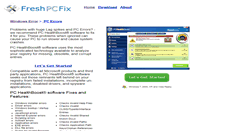 Desktop Screenshot of freshpcfix.com